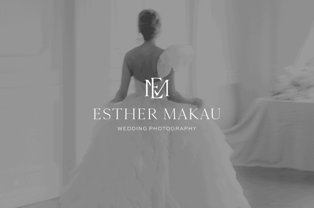 Custom brand for wedding photographer