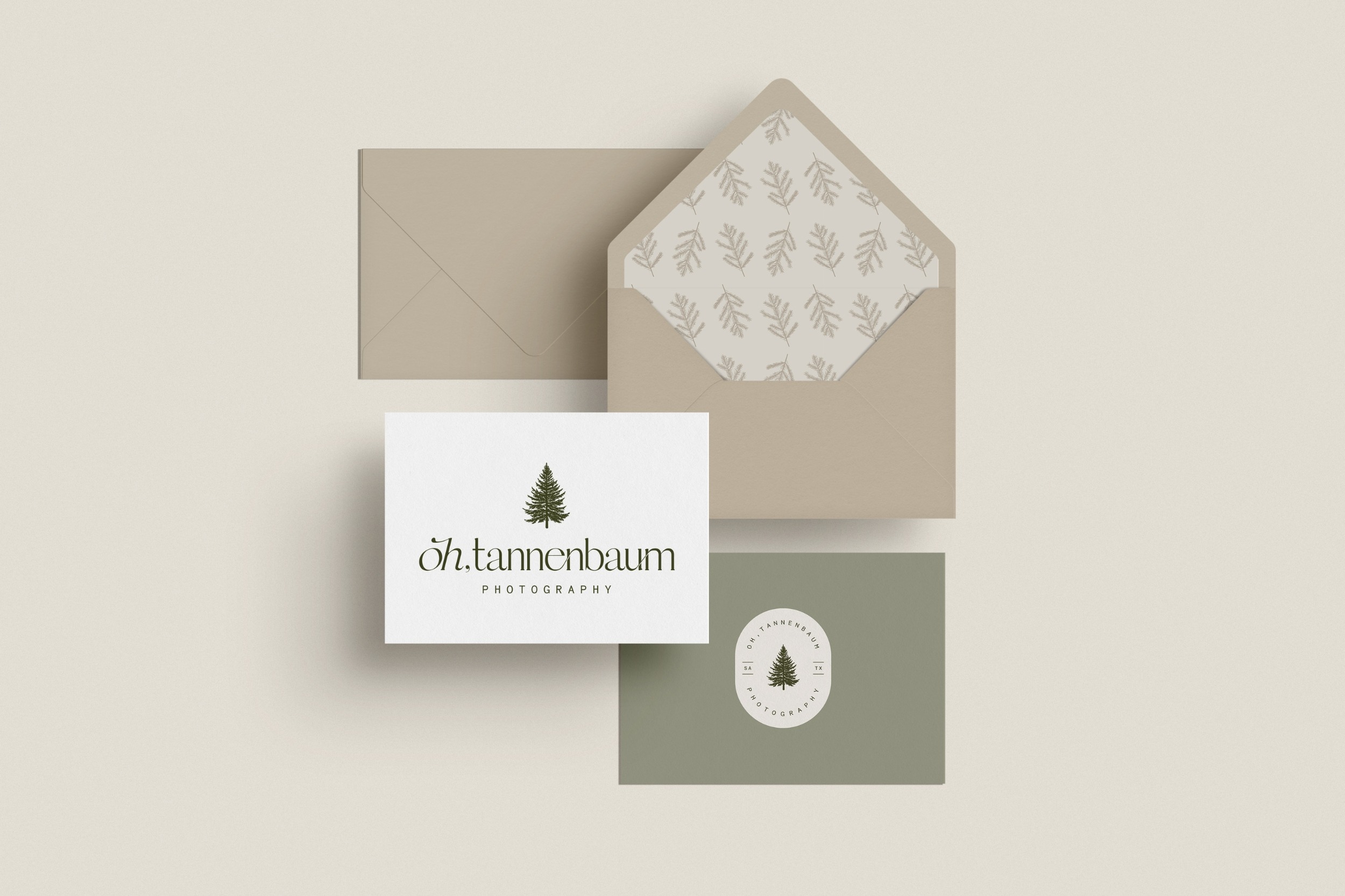Custom brand design for San Antonio photographer