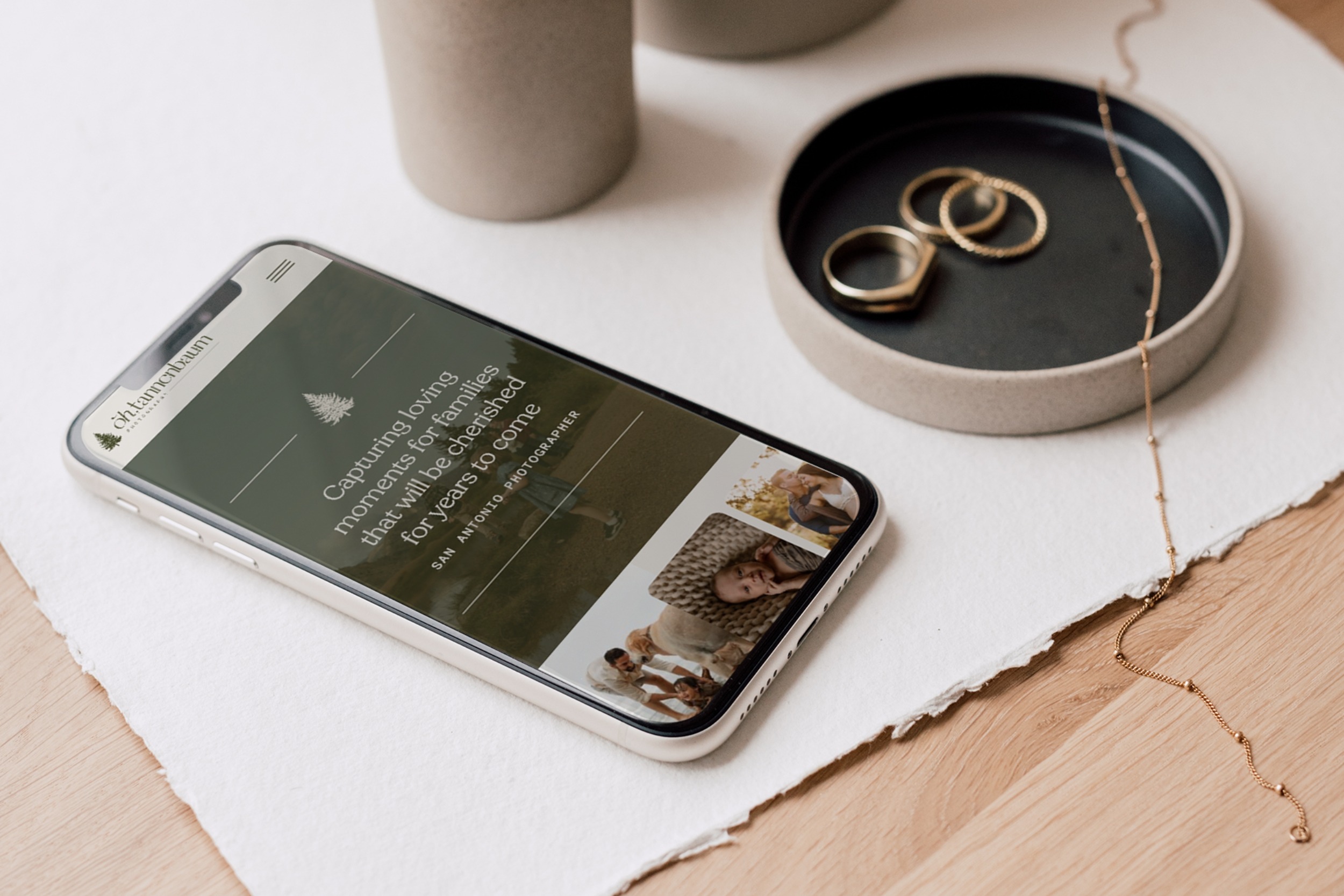 Website Design for San Antonio photographer