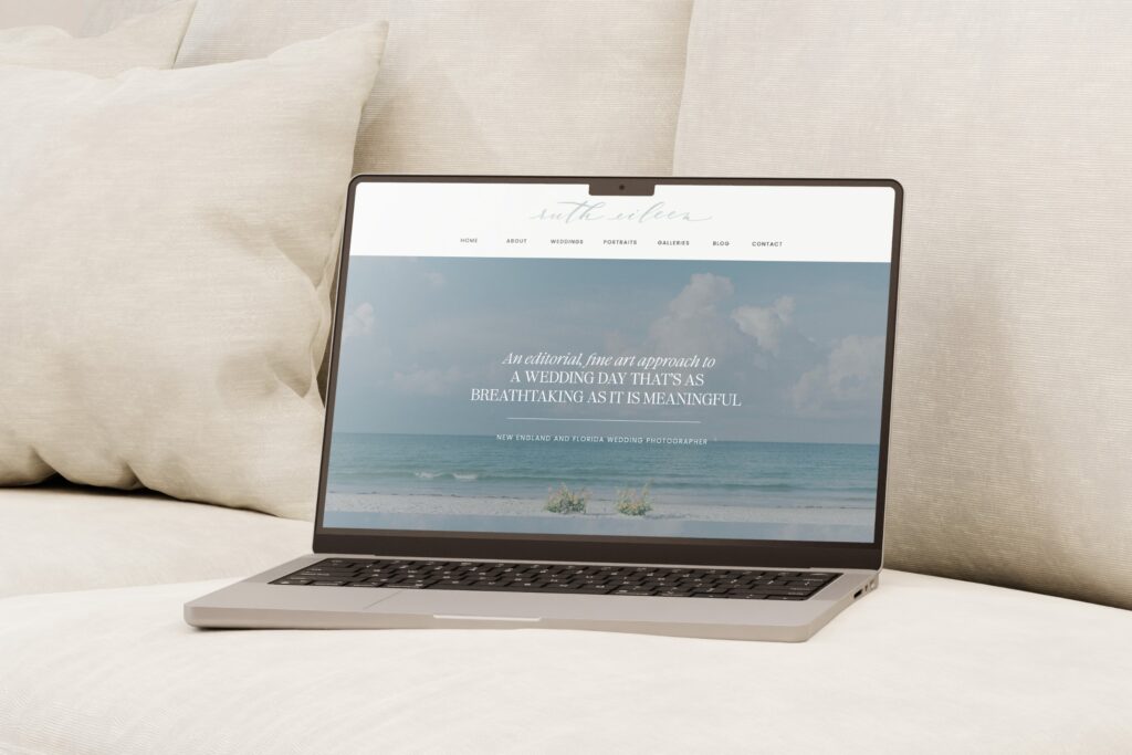 Showit Website Design for New England, Florida Photographer