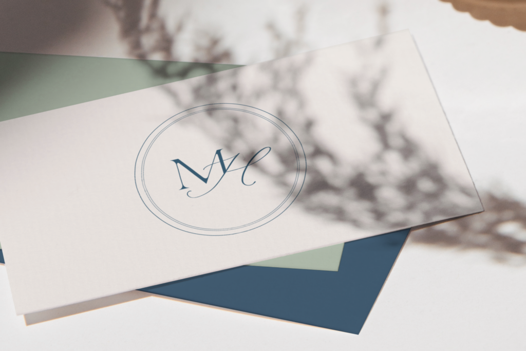 Custom submark for New England photographer