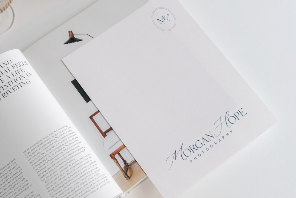 Custom logo design for New England photographer
